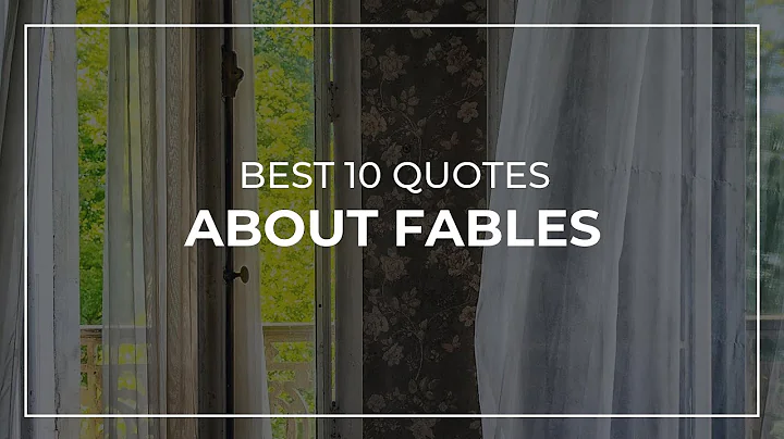 Best 10 Quotes about Fables | Quotes for You | Quo...