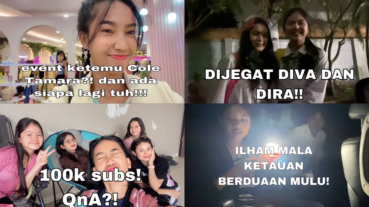 SEHARI DALAM HIDUPKU✨ | BERTEMU MALA RAKHA DIRA DIVA BALQIS? Tamara dan Cole?!