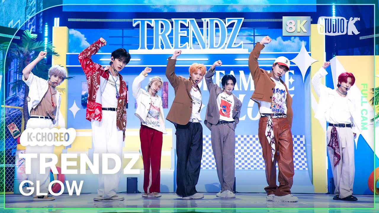[K-Choreo 8K] 트렌드지 직캠 'GLOW' (TRENDZ Choreography) @MusicBank 240614 ...