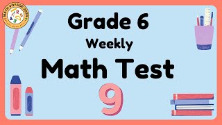 Master Algebraic Expressions | Test Your Skills Now! Grade 6 Weekly Test Paper 9