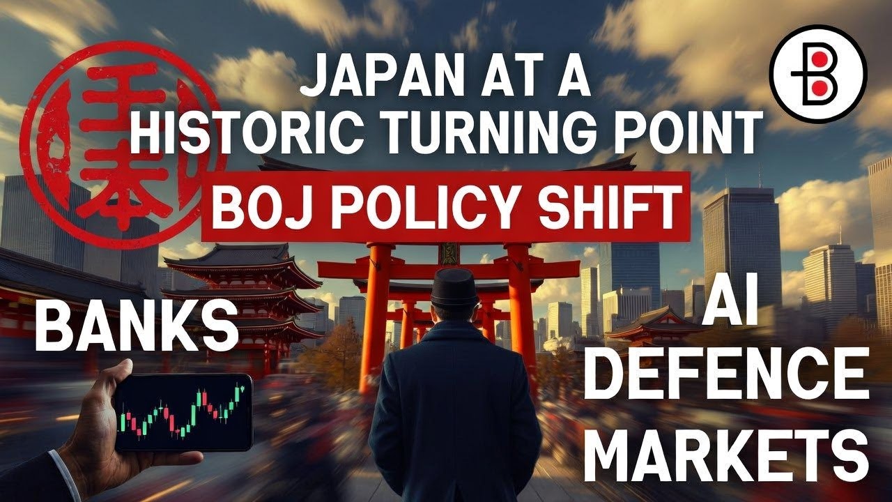 Japan at a Historic Turning Point | BOJ Policy Shift, Banks, AI, Defence & Markets 