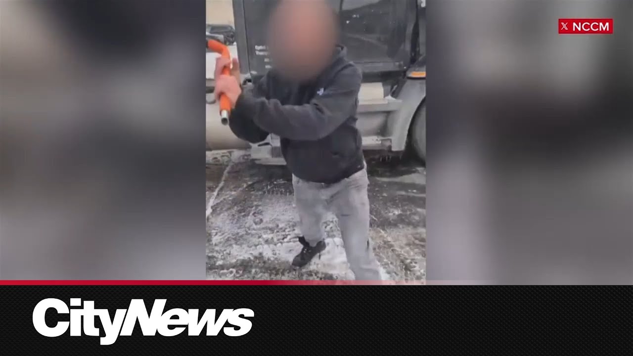 NCCM posts video of an alleged Montreal Muslim truck driver attacked