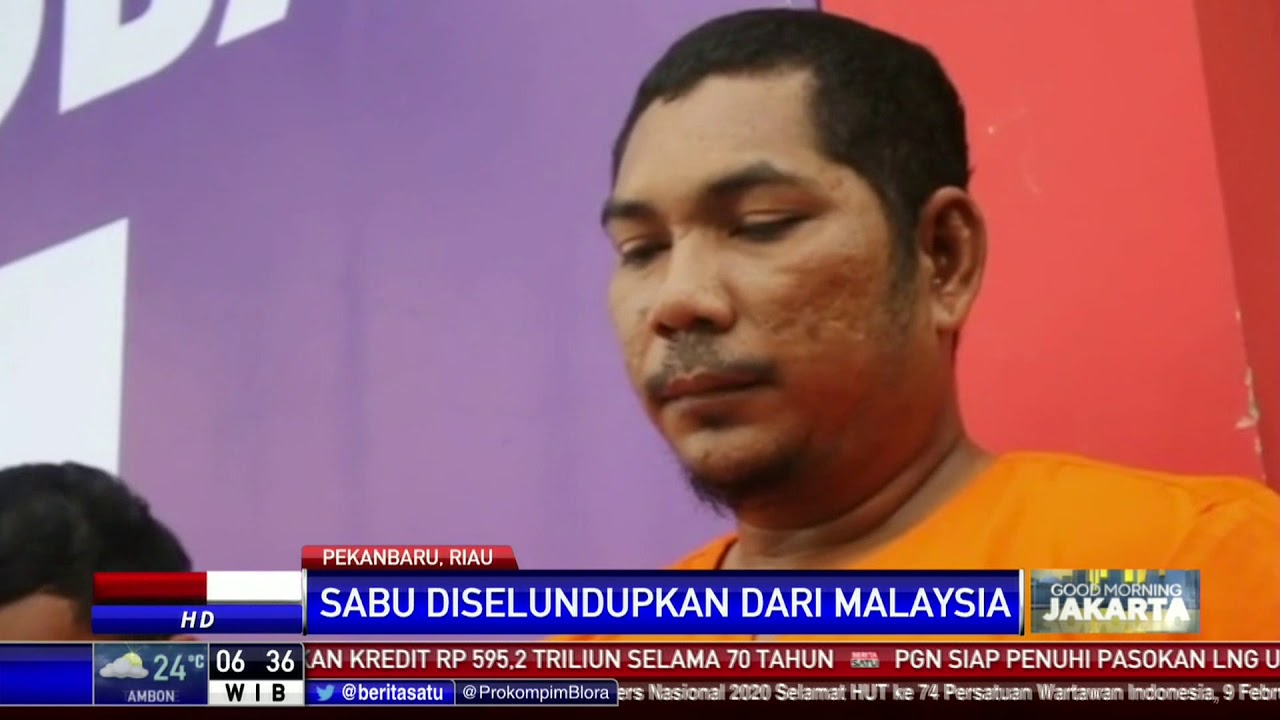 35 Kilogram Sabu Disembunyikan di Kapal Nelayan Disita