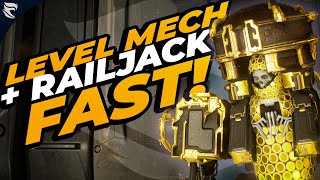 Warframe: How to level your Necramech & Railjack to prepare for the New War!