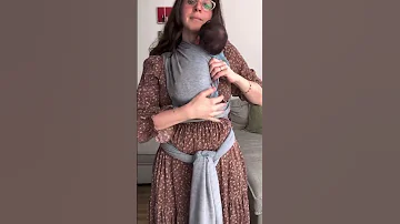 How to use KeaBabies Baby Wrap Carrier #keababies #shorts