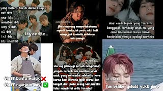✧Kumpulan Ccp Teks BTS✧ ||Terbaru ||Lucu ||Keren ||Ngakak ||Bucin ||Sad ||BTS ツ