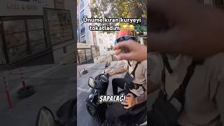 Önüme Kıran Kuryeyi Tokatladım