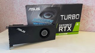 Тест RTX 2070 Super Asus Turbo Evo