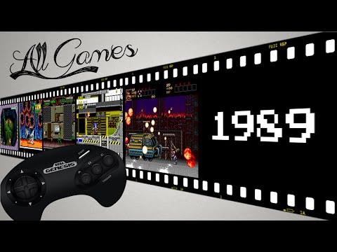 Видео: Все игры на  Sega Mega Drive / All Games Sega Genesis [1989] (2/10)