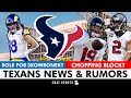 Texans affected by ben skowronek trade robert woods xavier hutchinson  andrew beck  texans news