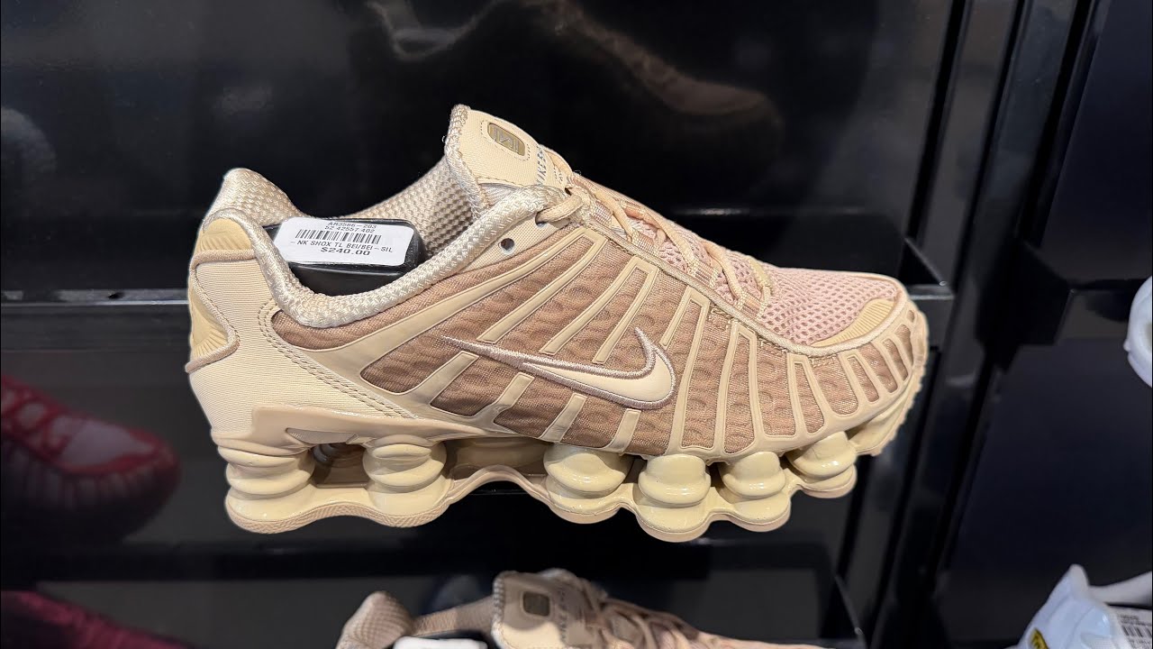Nike Shox TL (Linen/ Metallic Silver/ Linen) - Style Code: AR3566