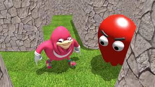 Pacman vs Uganda Knuckles 3D