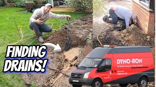 Where Are My DRAINS?? Unblocking my Soakaways Dyno-RoN Style!
