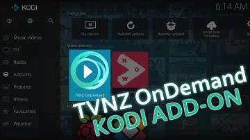 TVNZ OnDemand New Zealand KODI Add-on