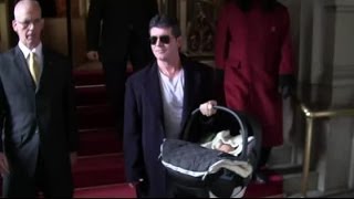 Simon Cowell Takes Lauren Silverman & Son Eric To Miami | Splash News TV | Splash News TV