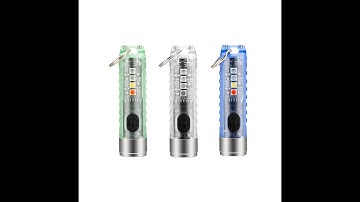 BORUiT S11 MINI keychain light Flashlight