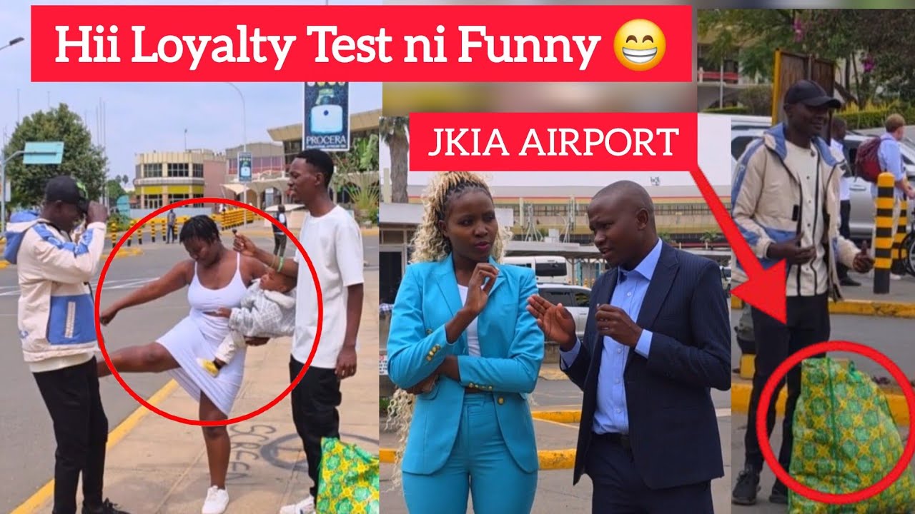 Ati ametoka UK 🇬🇧 Mercy Junne & Johncena Silver noma demu ameruka boyfriend JKIA