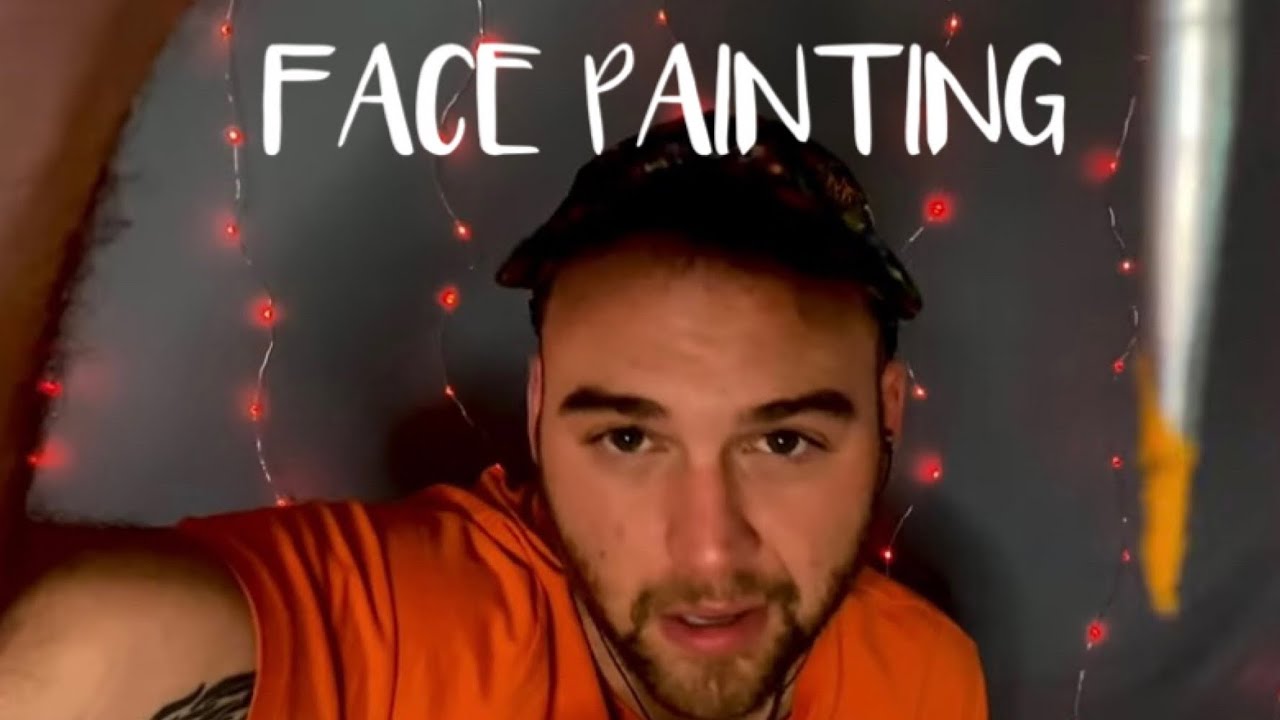ASMR - Overly Confident Artist Does Your Face Painting 🎨 ( Soft Spoken Male - Roleplay )