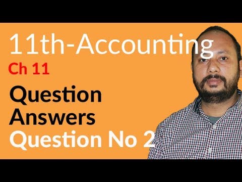 I.Com Part 1 Accounting,ch 15 - Rectifications of Errors Question no 2 - 11th Class Accounting