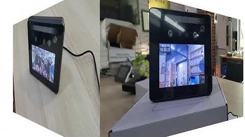 TIMMY 5 Inch AI05 WDR AI Face Multiple People Face Recognition Biometric Time Attendance