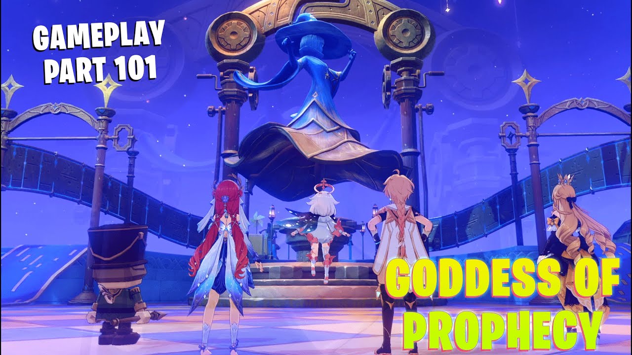 😲Goddess of Prophecy- We save Metropole Palace | Genshin Impact