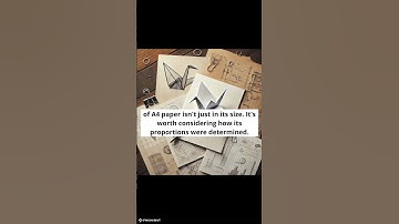 The Hidden Genius Behind A4 Paper!