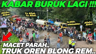 KABAR BURUK LAGI.. !!! Insiden Truk Muatan Batubara Blong Rem, Saat Sitinjau Lauik Terjadi Kemacetan