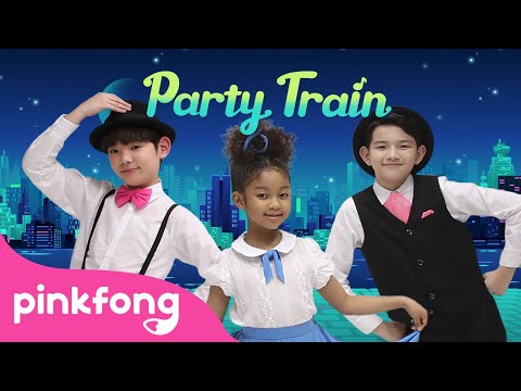 Da Da Land Party Train Kids Choreography Performance Video Pinkfong Kids Pop Dance 
