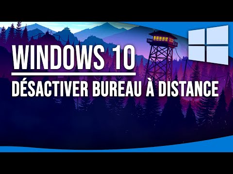 Comment désactiver le Bureau à Distance sur Windows