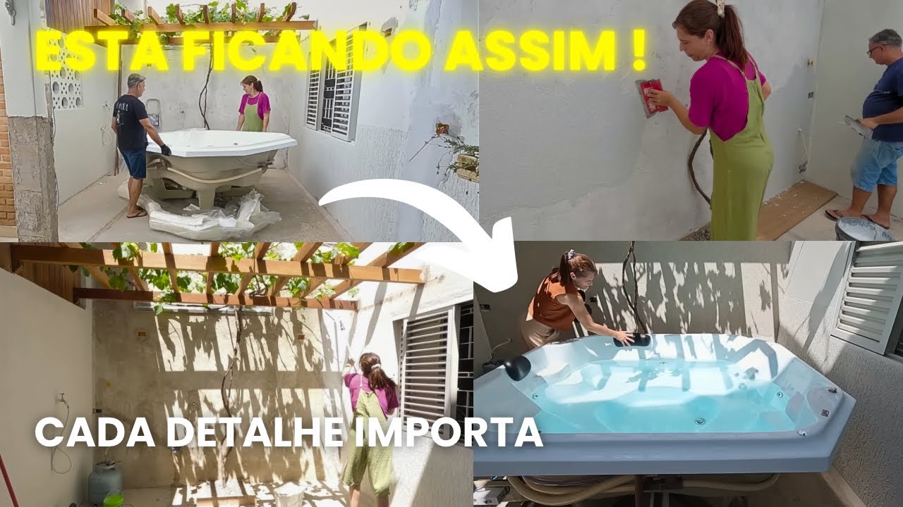 A REFORMA da Nossa Área Externa Está LINDA | ANTES e DEPOIS + Novidades