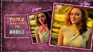 Topaz Like Exact Quality in Mobile Method😱 | Mobile Editing Tutorial | Topaz in mobile 🔥 screenshot 4