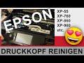 Epson Drucker Druckkopf reinigen (am Beispiel eines XP-760) - Zwergenwerkstatt