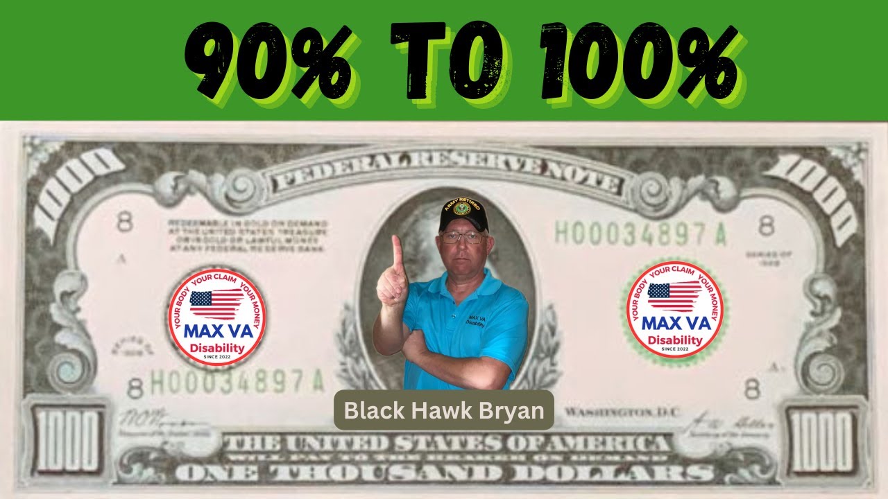 VA Disability Rating - How to Get From 90% to 100% - YouTube