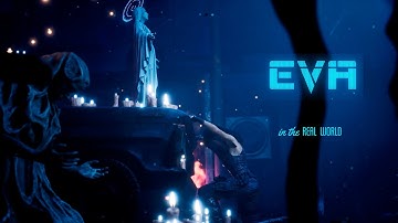 EVA in the real life  with Unreal Engine Character Creator 5 and Iclone 8 @BlackEyeTechnologies
