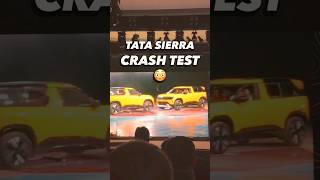 Tata Sierra Crash Test #shorts #ytshorts #tatasierra #tatamotors #launching