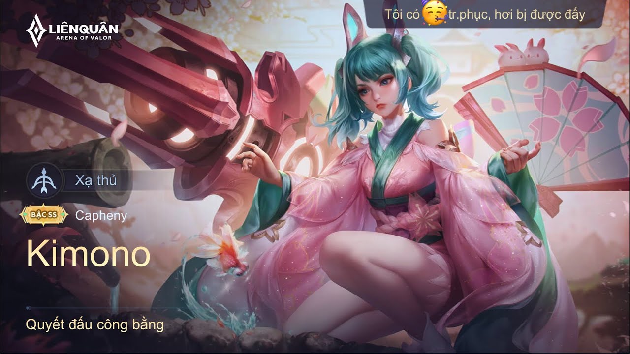 [Liên Quân Mobile] [S22] Full clip Capheny - Kimono