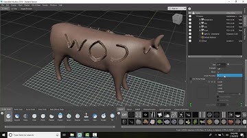 Mudbox 04 03 Sculpting with Tool Symmetry
