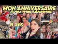 Je vlog mon incroyable anniversaire avec mes abonns  