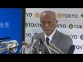 舛添都知事　政治資金めぐる新疑惑で釈明会見 （2016年5月20日 ）