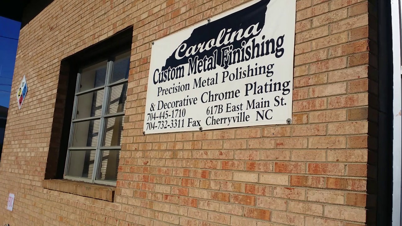 Visit to Carolina Custom Metal Finishing YouTube