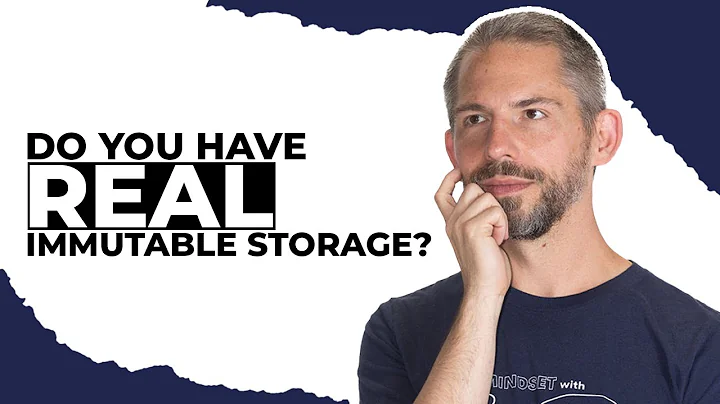 What is Immutable Storage and Why You Should Care (in under 3 minutes)