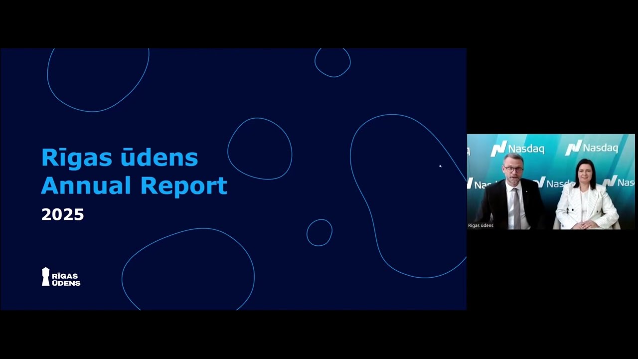 Rīgas ūdens FY2025 Investor webinar