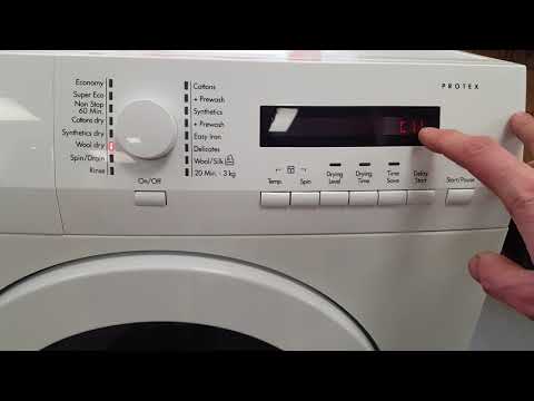 Aeg lavamat_turbo model number l75480wd test mode and error reading and resetting