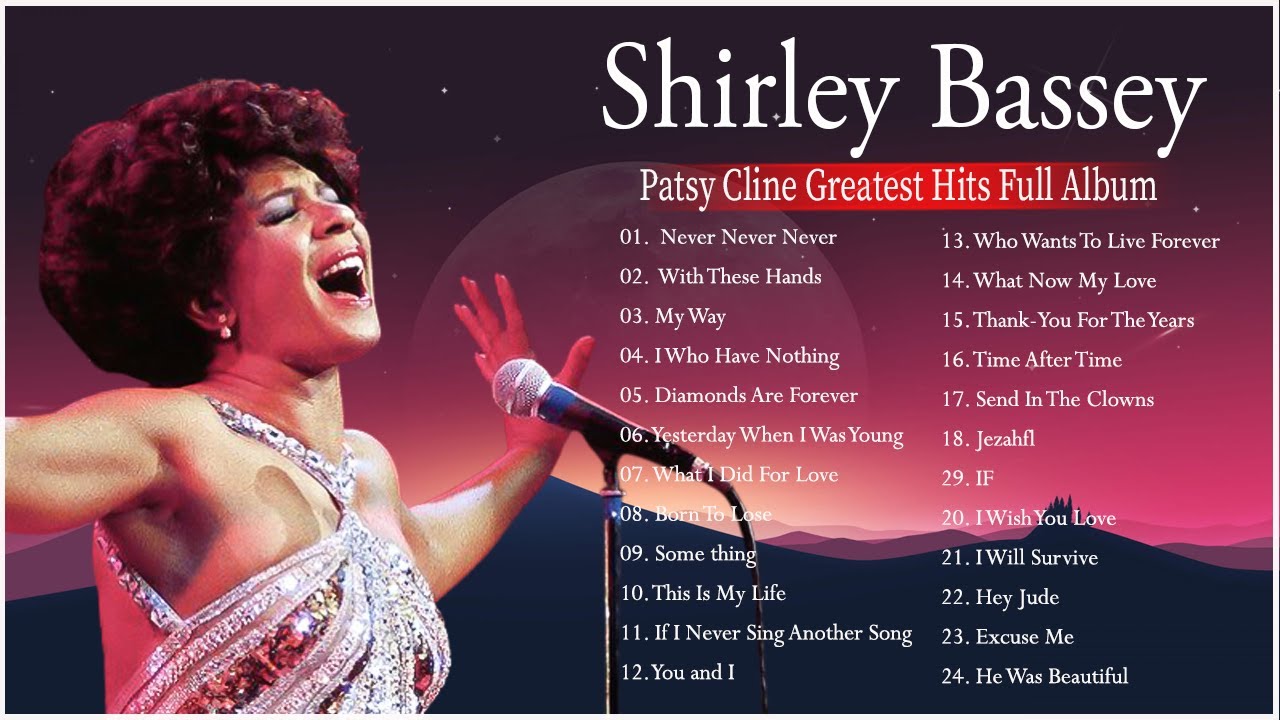 Best Songs Of Shirley Bassey   Shirley Bassey Greatest Hits Full Album 2022