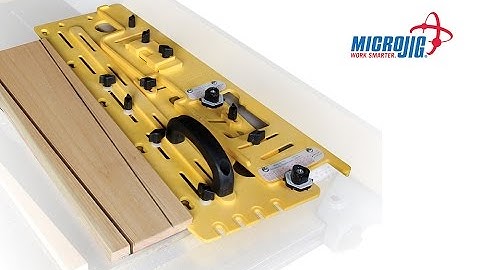 Infinity Cutting Tools - Micro Jig Microdial Tapering Jig