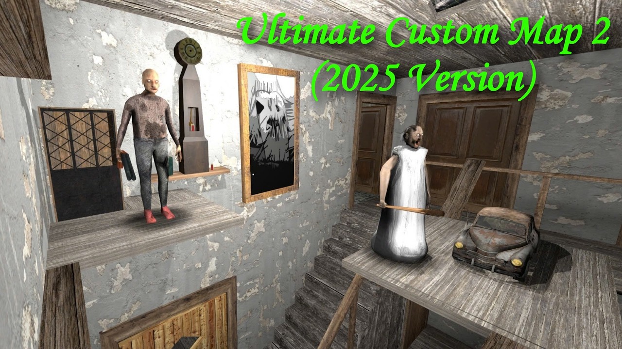 Granny Recaptured (PC) - The Ultimate Custom Map 2 (2025 Version) NEW ...