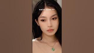 WARM TONE MAKEUP ⪼