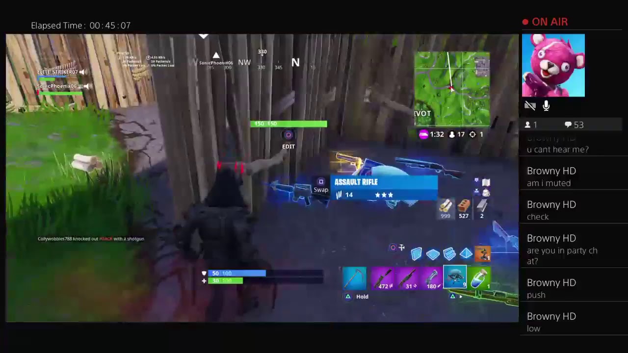 ELITE_STRIKER07 fortnite battle royal going with lewis