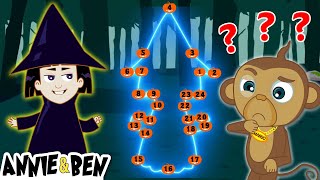 Halloween Cartoons | Connect The Dots With Annie And Ben