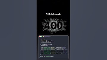 400 Status Code For Website #trending #coding #shortvideo #webdesign #error404 #error #shorts #js